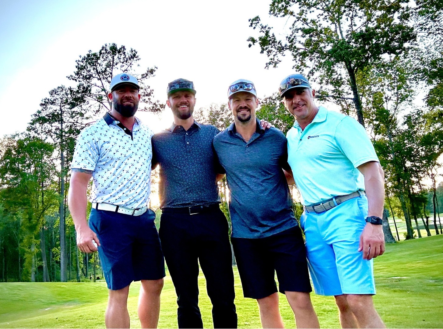 Delta Solutions team at an evening charity golf outing