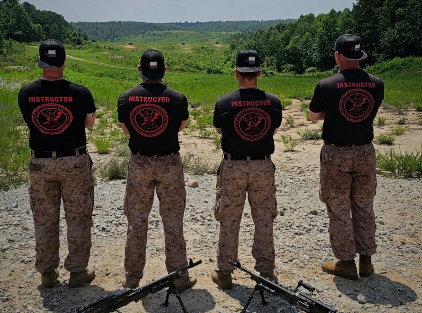 Delta Solutions instructors leading a field training session